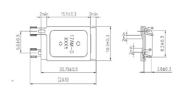 17AM - protector termal del reset manual de D+PTC para el motor del aspirador